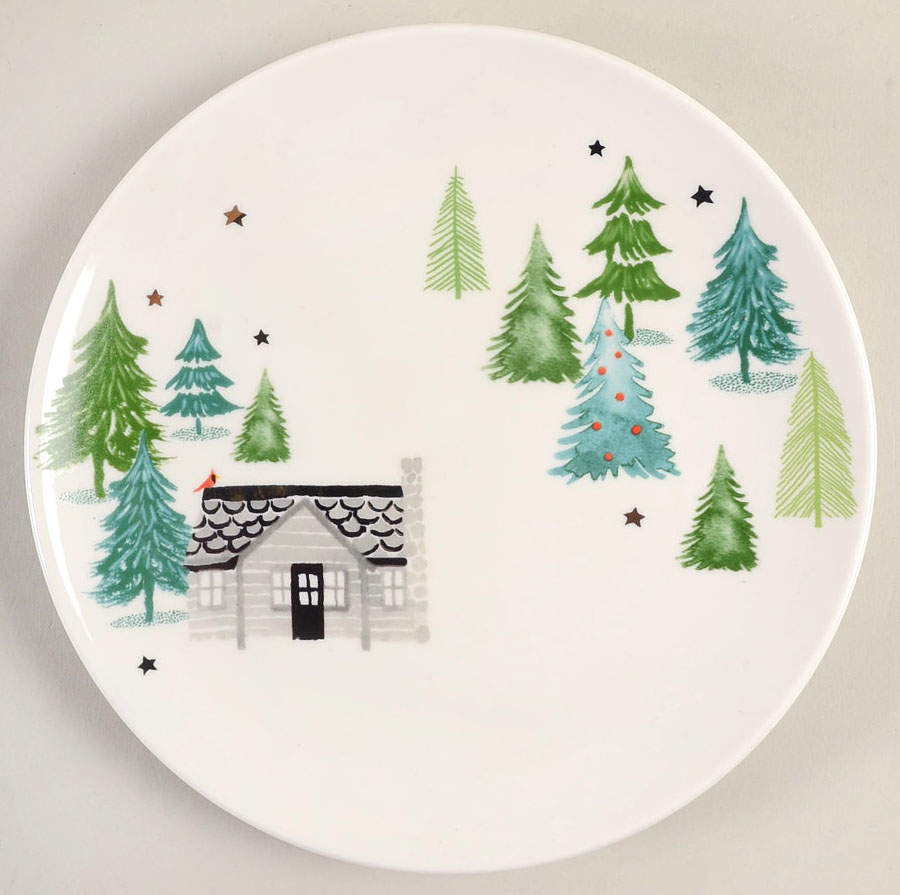 Balsam Lane Accent Salad Plate by Lenox-1