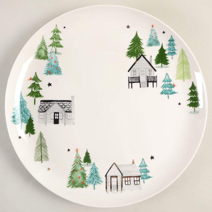 Balsam Lane 12" Chop Plate (Round Platter) by Lenox-1