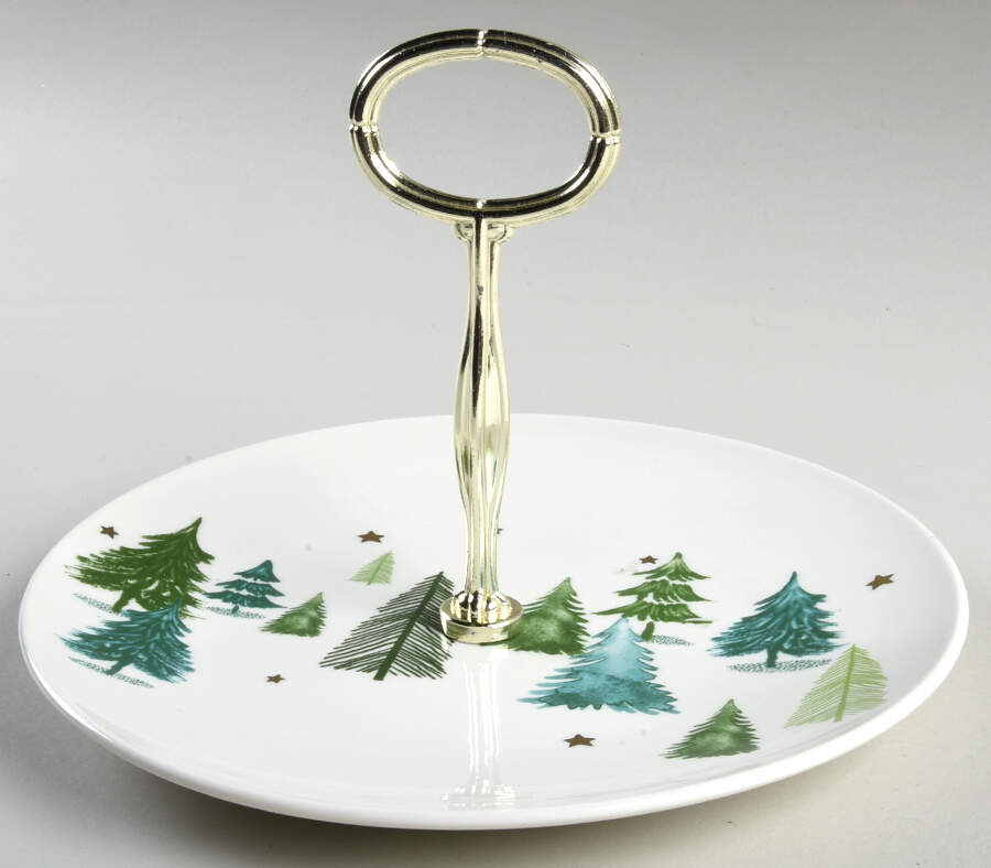 Balsam Lane 6" - 7" Tidbit (from Salad Plate) HC by Lenox-1