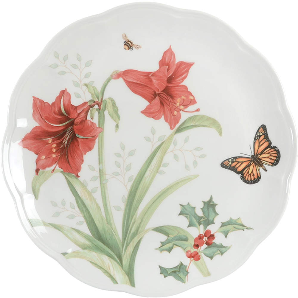 Butterfly Meadow Holiday Dinner Plate by Lenox-1