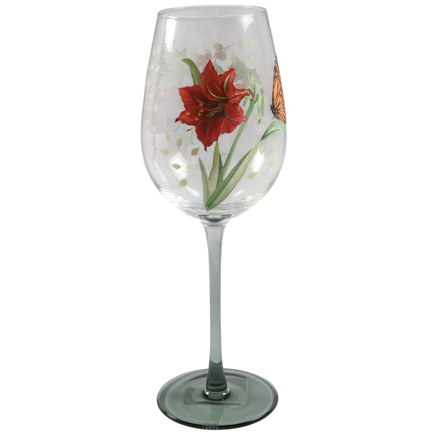 Butterfly Meadow Holiday Glassware Wine by Lenox-1