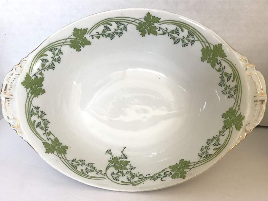 1626 10" Oval Vegetable Bowl by Lazarus Straus & Sons-1