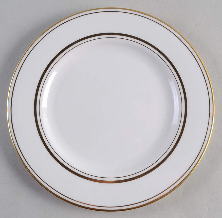 Library Lane Gold Salad Plate by Lenox-1
