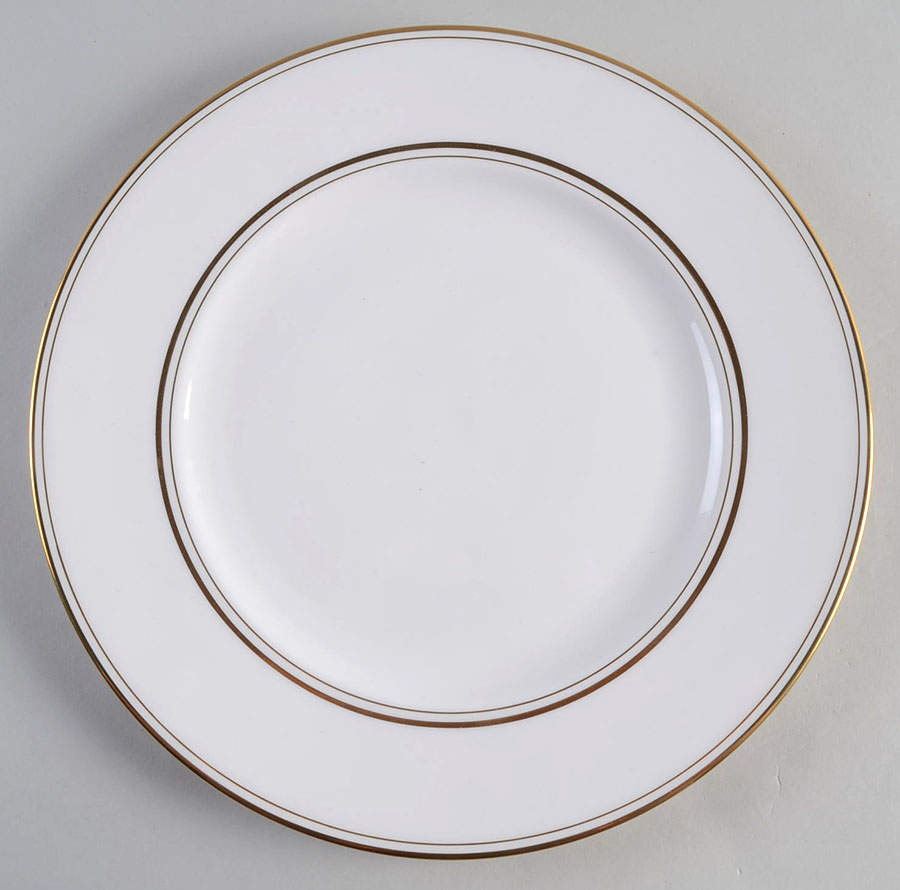 Library Lane Gold Dinner Plate by Lenox-1