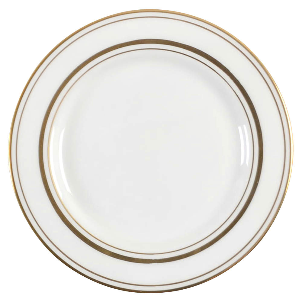 Library Lane Gold Bread & Butter Plate by Lenox-1