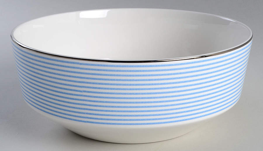 Laurel Street Blue 10" Round Serving Bowl by Lenox-1