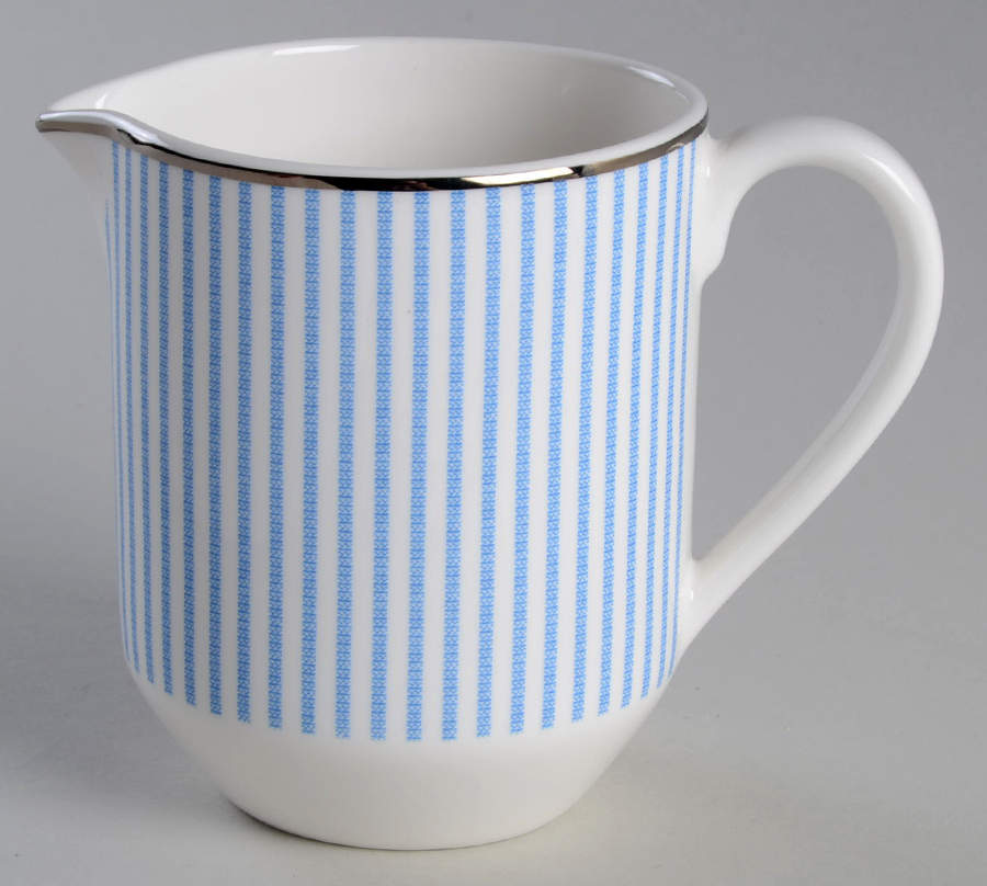 Laurel Street Blue Creamer by Lenox-1