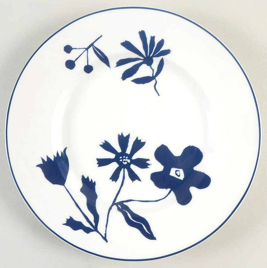Spring Street Cobalt Blue Accent Luncheon Plate by Lenox-1