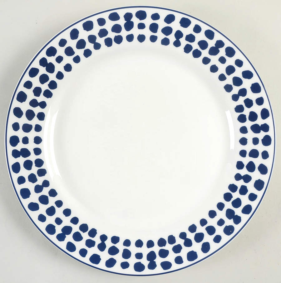 Spring Street Cobalt Blue Dinner Plate by Lenox-1