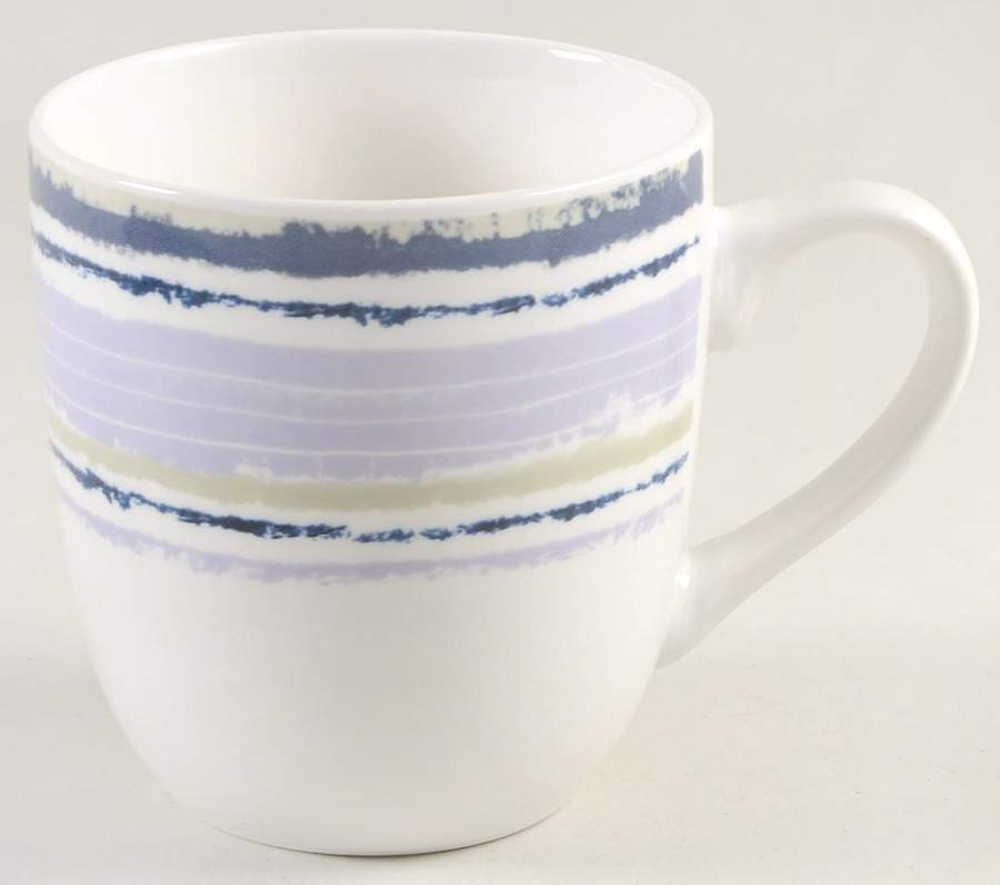 Woven Stripes Lavender Mug by Lenox-1