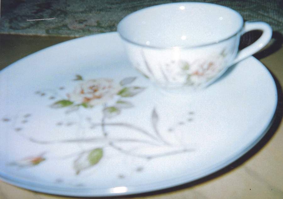 Joyce (Smooth) Snack Plate & Cup Set by Laurel (Japan)-1