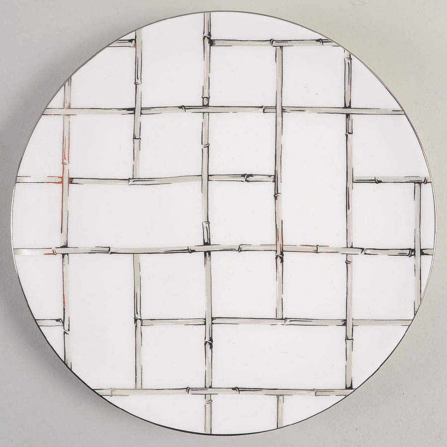 Emmett Street (Platinum Trim) Accent Luncheon Plate by Lenox-1