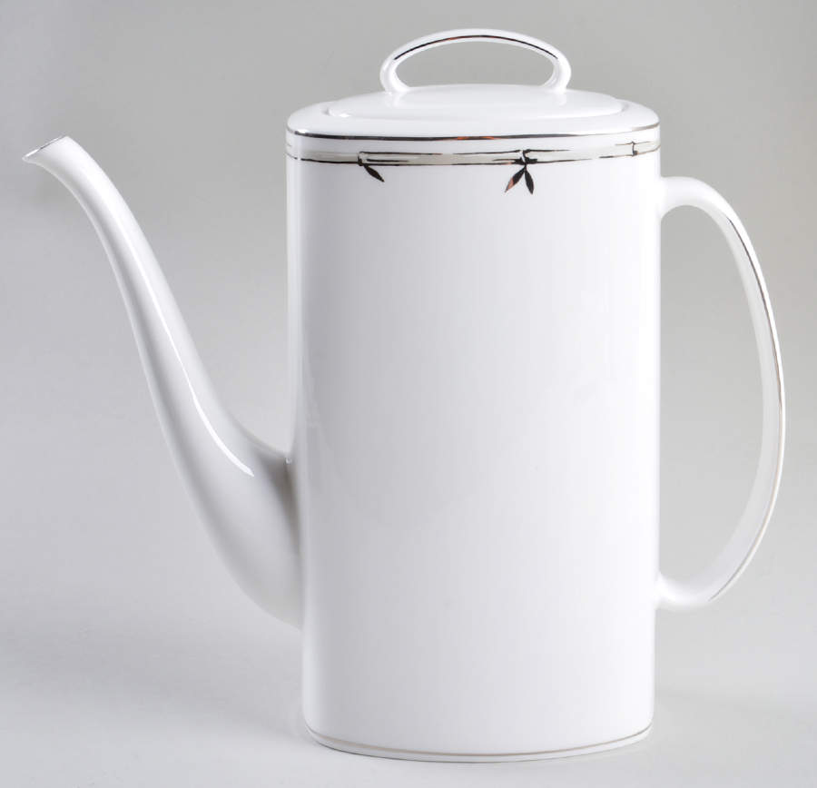 Emmett Street (Platinum Trim) Coffee Pot & Lid by Lenox-1