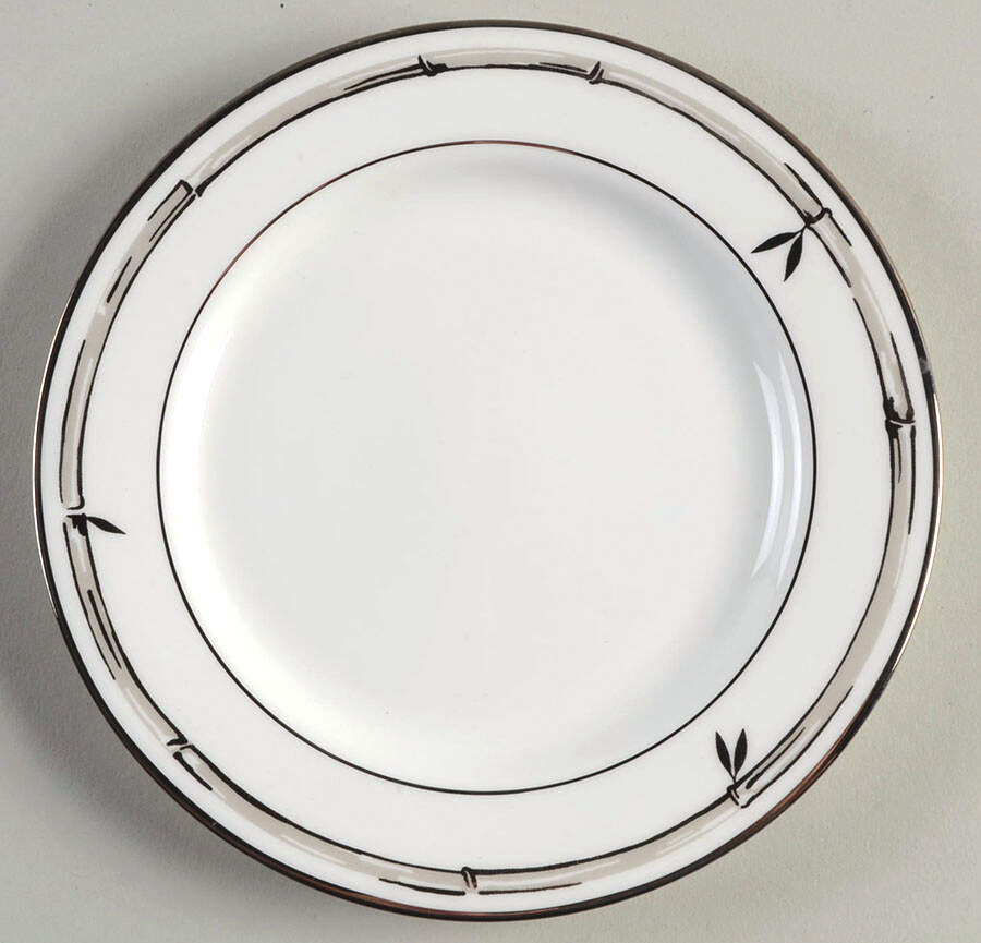 Emmett Street (Platinum Trim) Bread & Butter Plate by Lenox-1