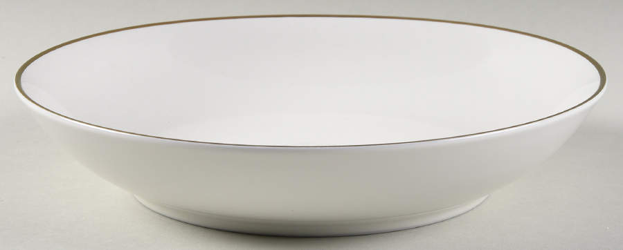 Trianna White 8" Individual Pasta Bowl by Lenox-1