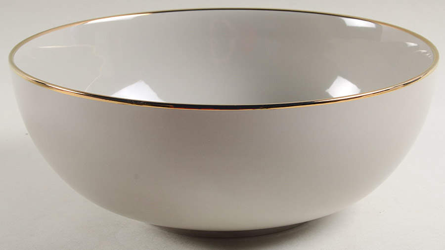 Trianna Taupe 9" Round Vegetable Bowl by Lenox-1
