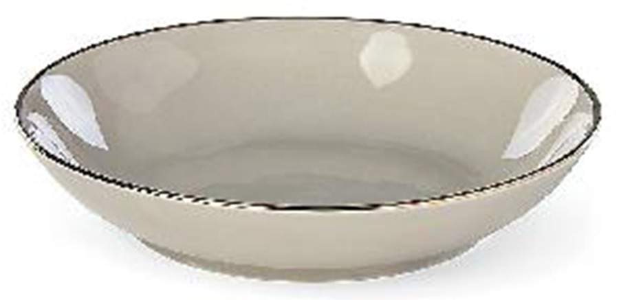 Trianna Taupe 8" Individual Pasta Bowl by Lenox-1