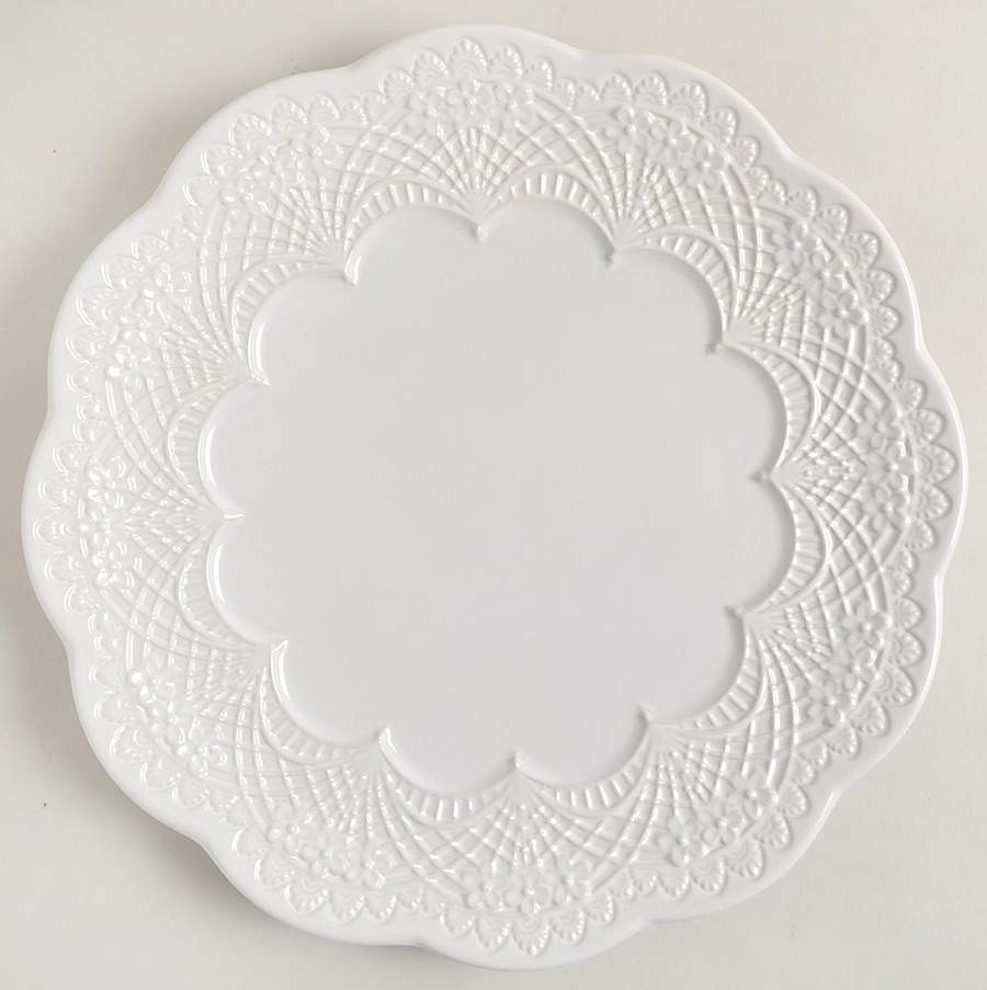 Chelse Muse Reactive White Dinner Plate by Lenox-1