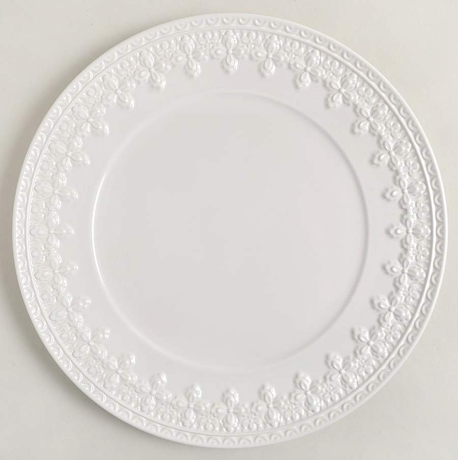 Chelse Muse Reactive White Dinner Plate by Lenox-1