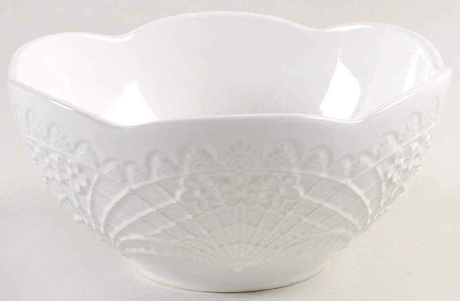 Chelse Muse Reactive White 5" All Purpose Bowl by Lenox-1