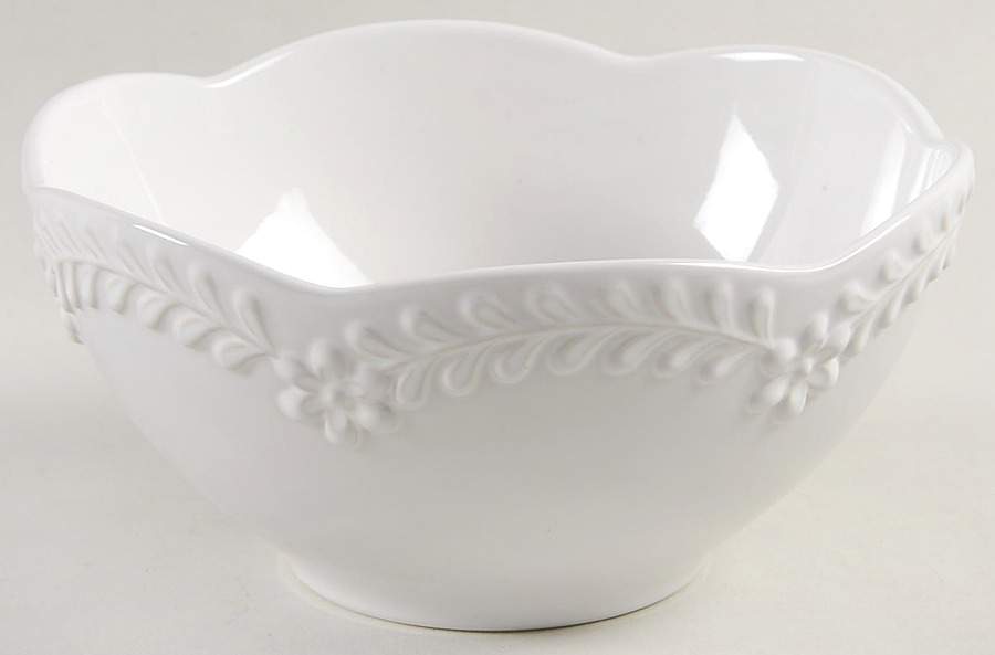 Chelse Muse Reactive White 5" All Purpose Bowl by Lenox-1