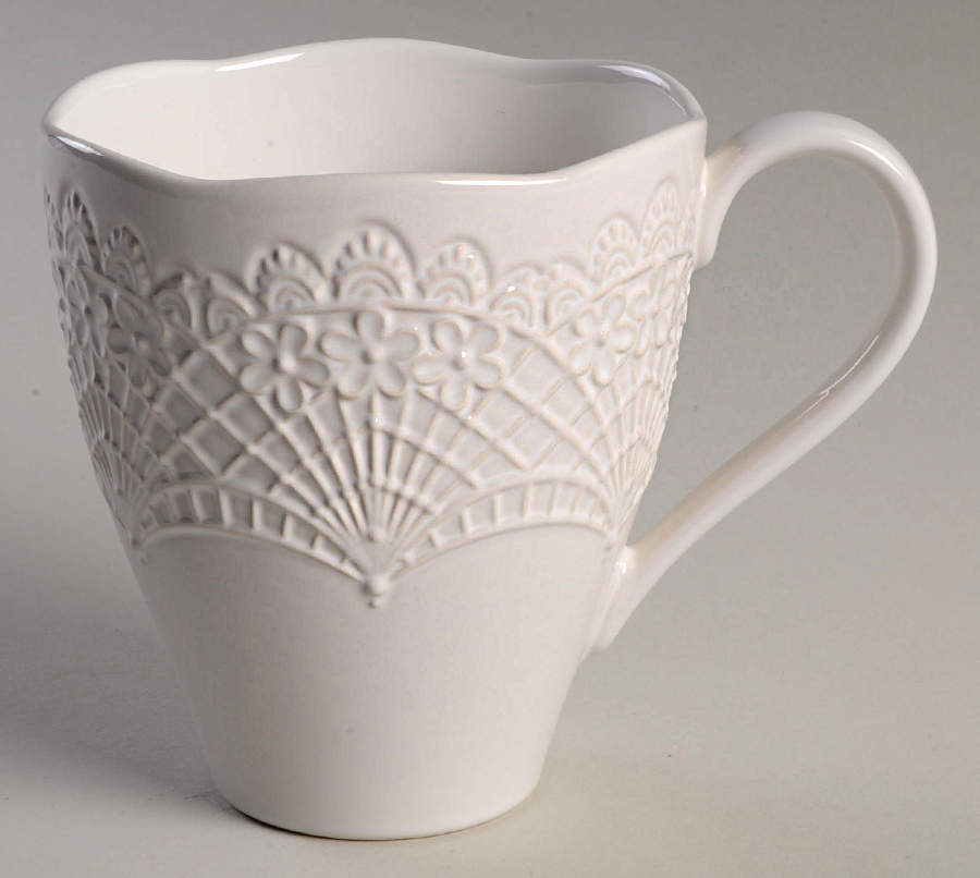Chelse Muse Reactive White Mug by Lenox-1