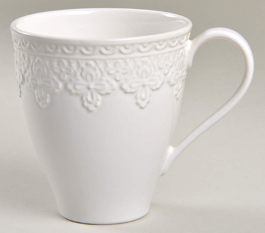 Chelse Muse Reactive White Mug by Lenox-1
