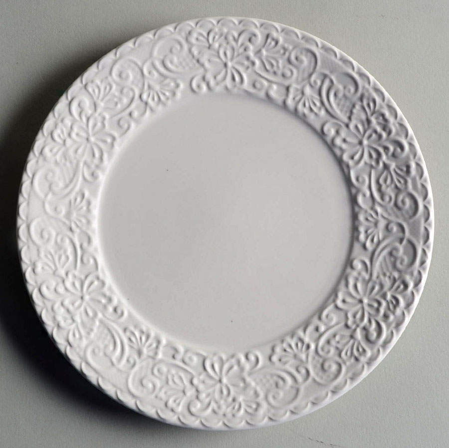 Chelse Muse Reactive White Tidbit Plate by Lenox-1