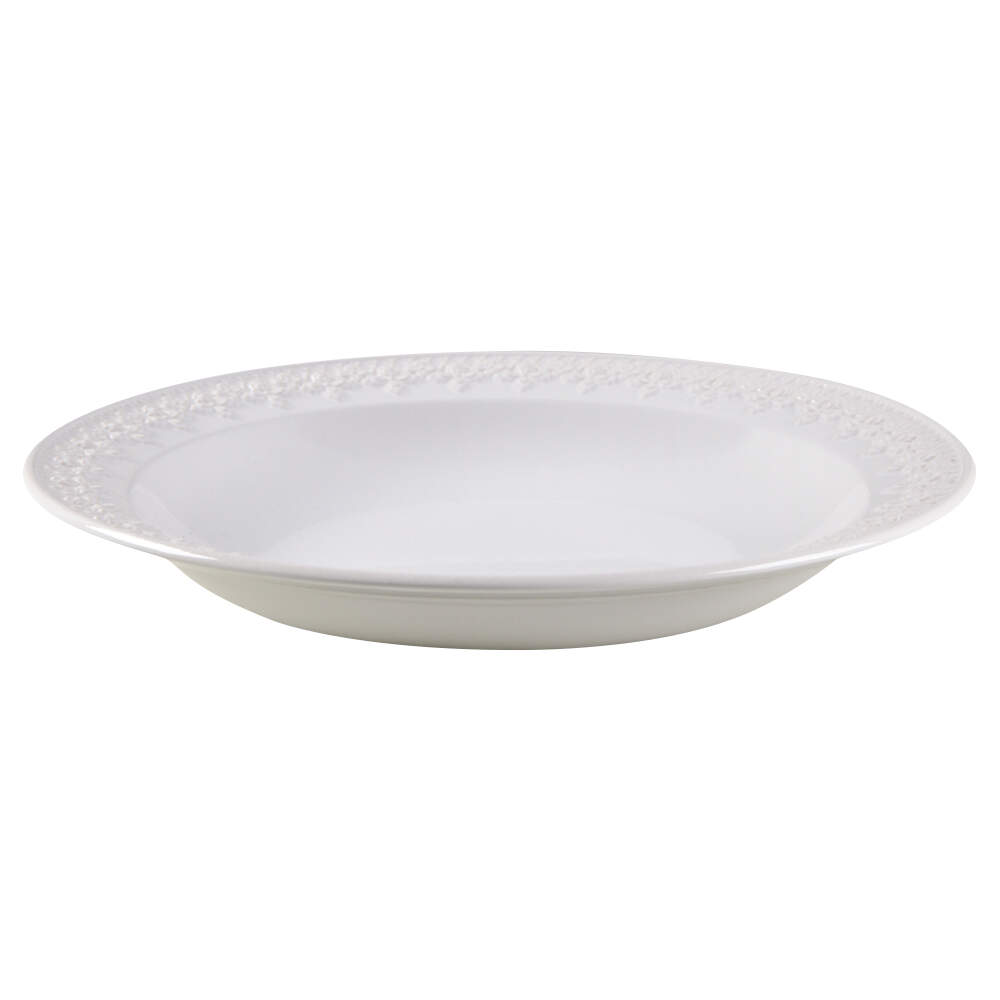 Chelse Muse Reactive White 11" Individual Pasta Bowl by Lenox-1