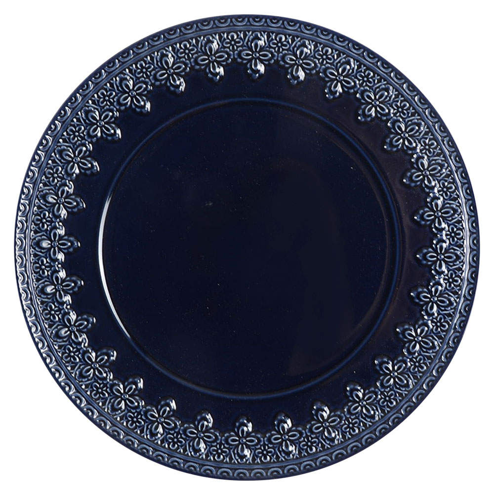 Chelse Muse Reactive Navy Accent Luncheon Plate by Lenox-1