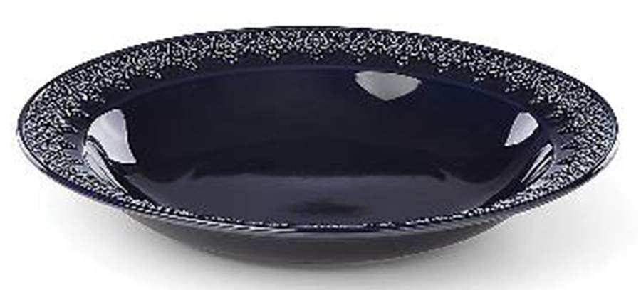 Chelse Muse Reactive Navy Individual Dinner/Pasta Bowl by Lenox-1