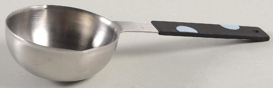 Deco Dot Black 1/4 Cup Measuring Cup by Lenox-1