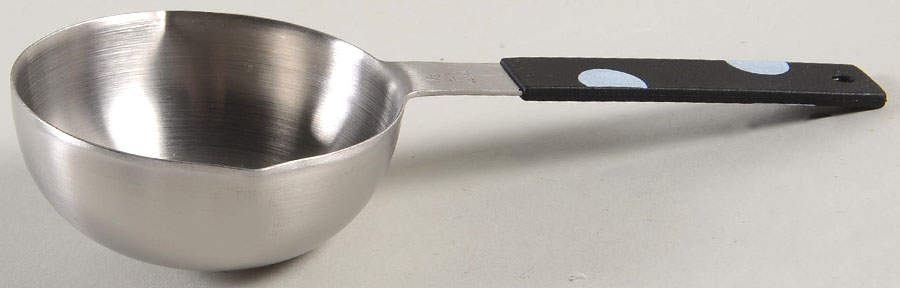 Deco Dot Black 1/3 Cup Measuring Cup by Lenox-1