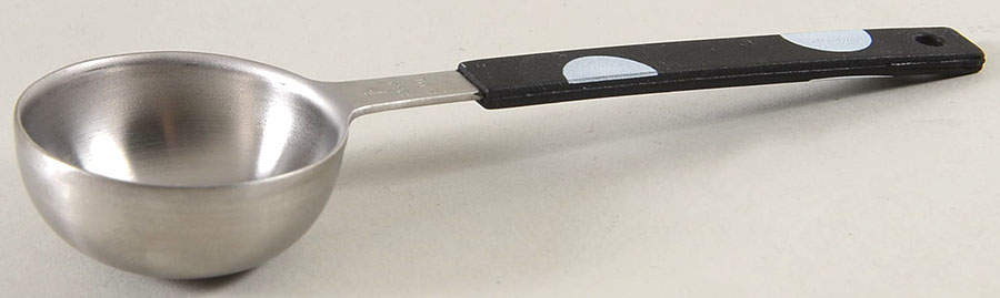 Deco Dot Black 1 Tablespoon Metal Measuring Spoon by Lenox-1