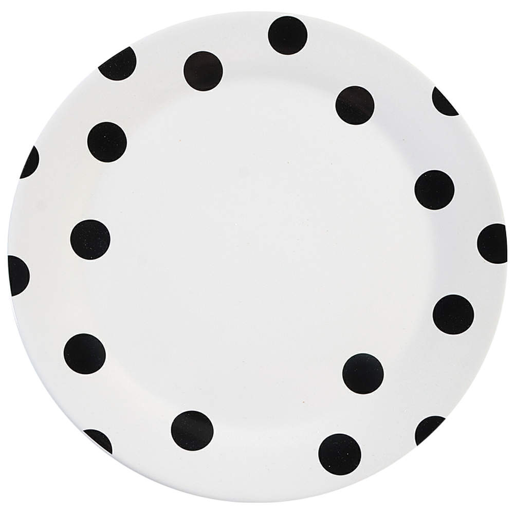 Deco Dot Black Dinner Plate by Lenox-1
