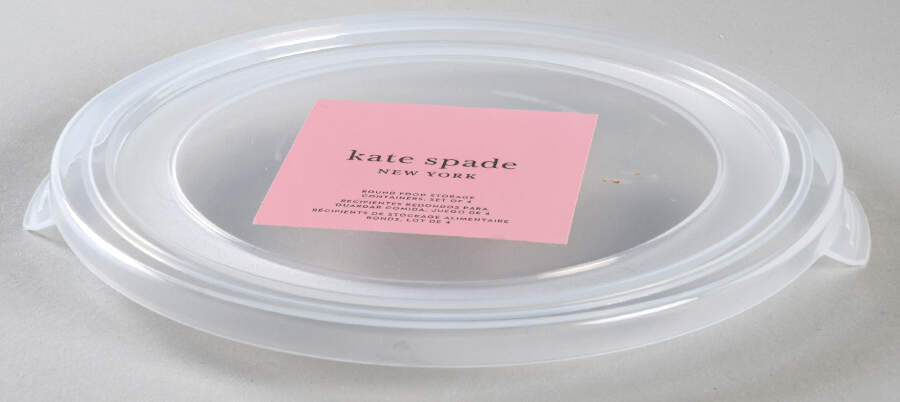 Deco Dot Black Lid for Medium Glassware Storage Jar by Lenox-1