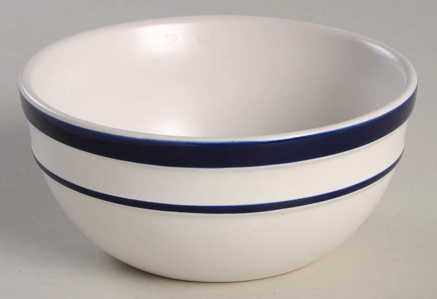 Sculpted Stripe Cobalt Fruit/Dessert (Sauce) Bowl by Lenox-1