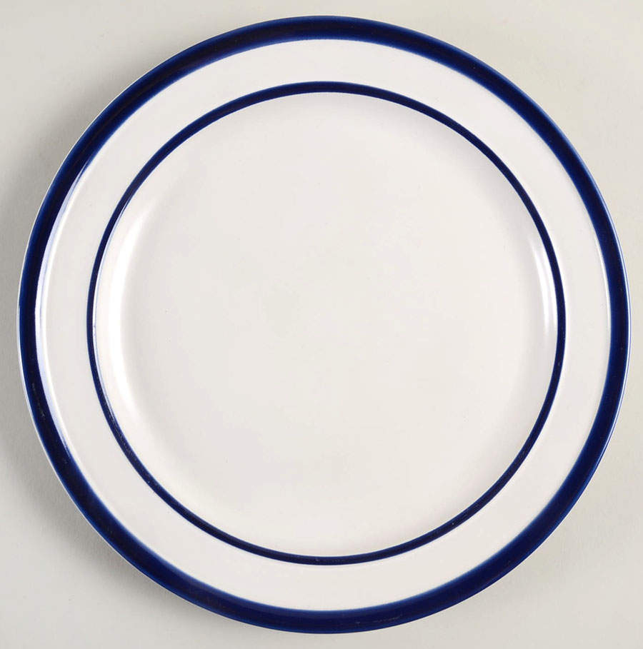 Sculpted Stripe Cobalt Dinner Plate by Lenox-1