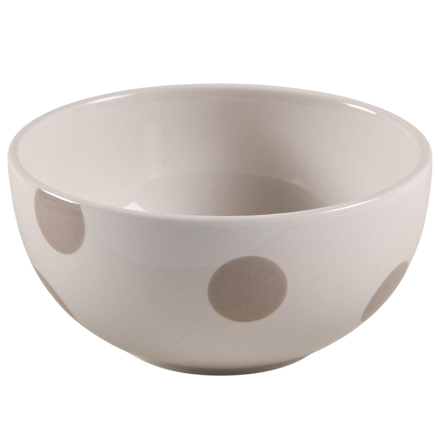 Deco Dot-Beige Fruit/Dessert (Sauce) Bowl by Lenox-1