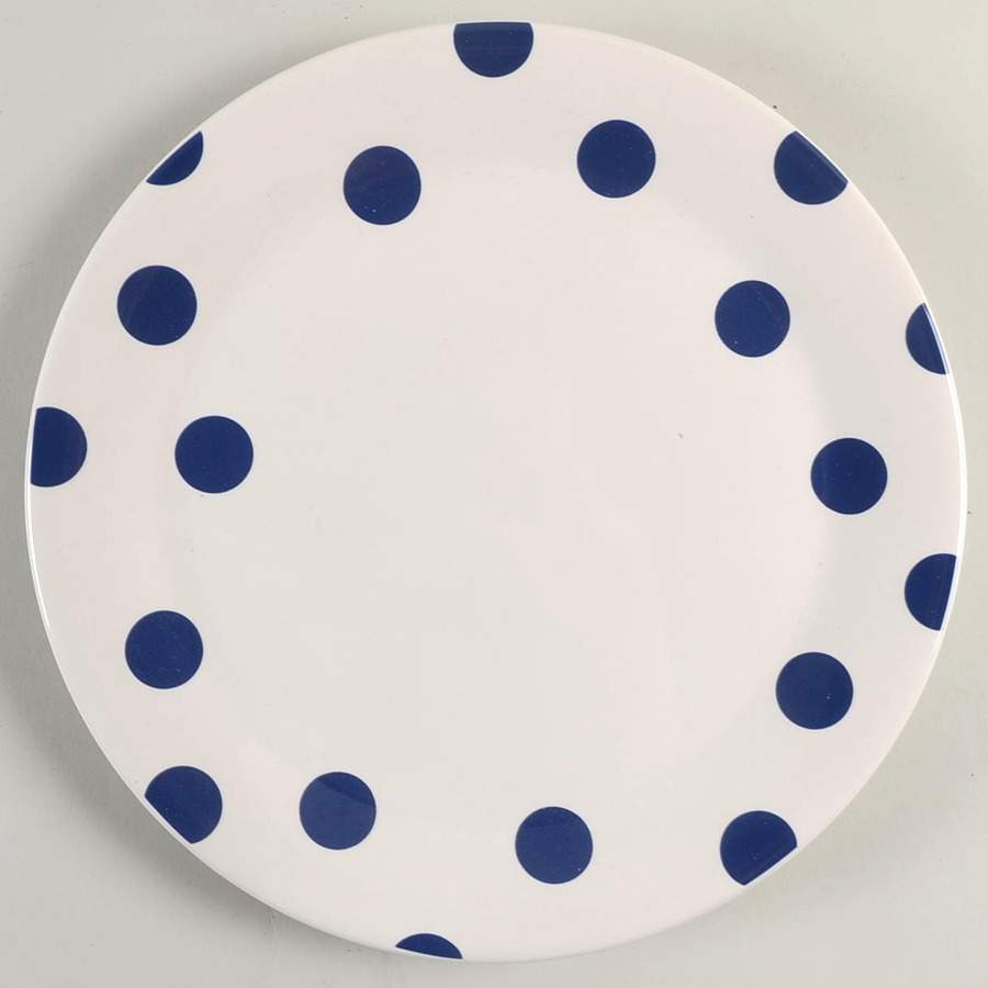 Deco Dot Cobalt Dinner Plate by Lenox-1