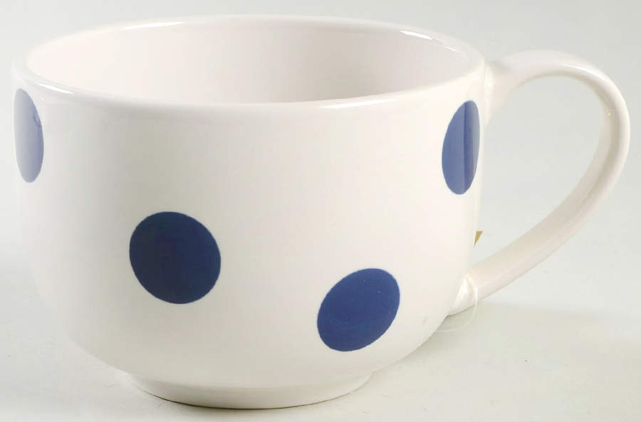 Deco Dot Cobalt Latte Mug by Lenox-1