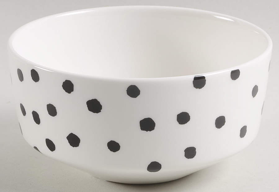 Primrose Drive Black Soup/Cereal Bowl by Lenox-1