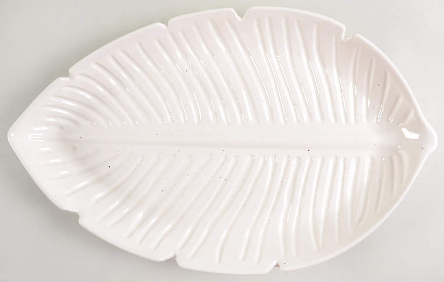 Cannon Street 18" Leaf Shaped Platter by Lenox-1