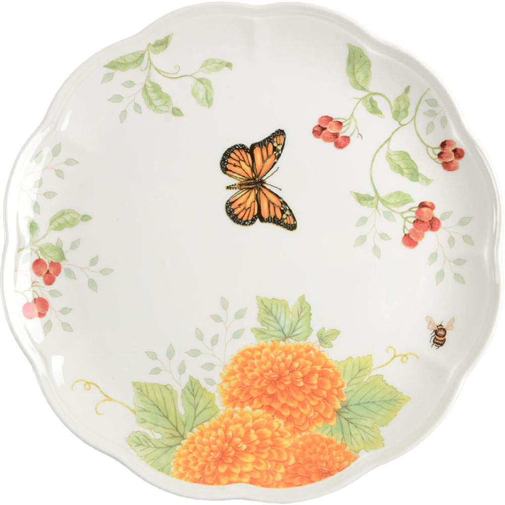 Butterfly Meadow Harvest Dinner Plate by Lenox-1
