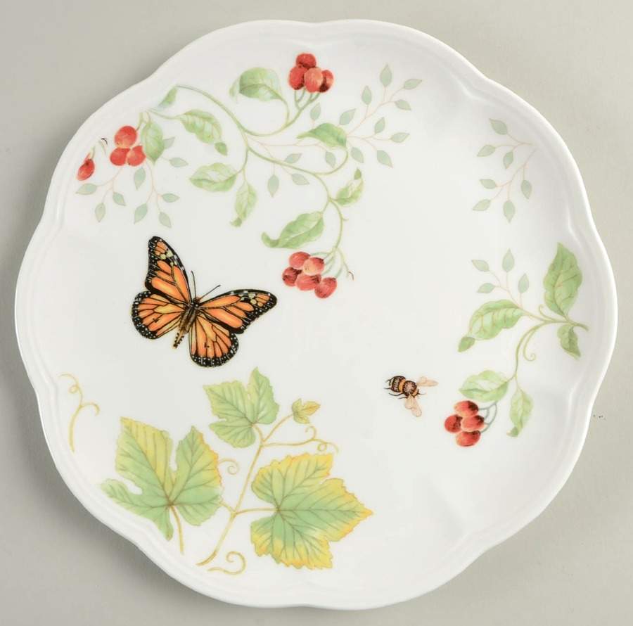 Butterfly Meadow Harvest Salad Plate by Lenox-1