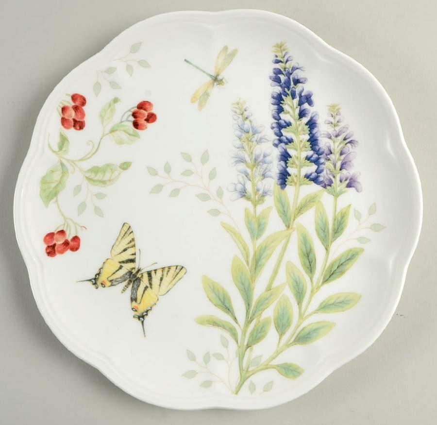 Butterfly Meadow Harvest Salad Plate by Lenox-1
