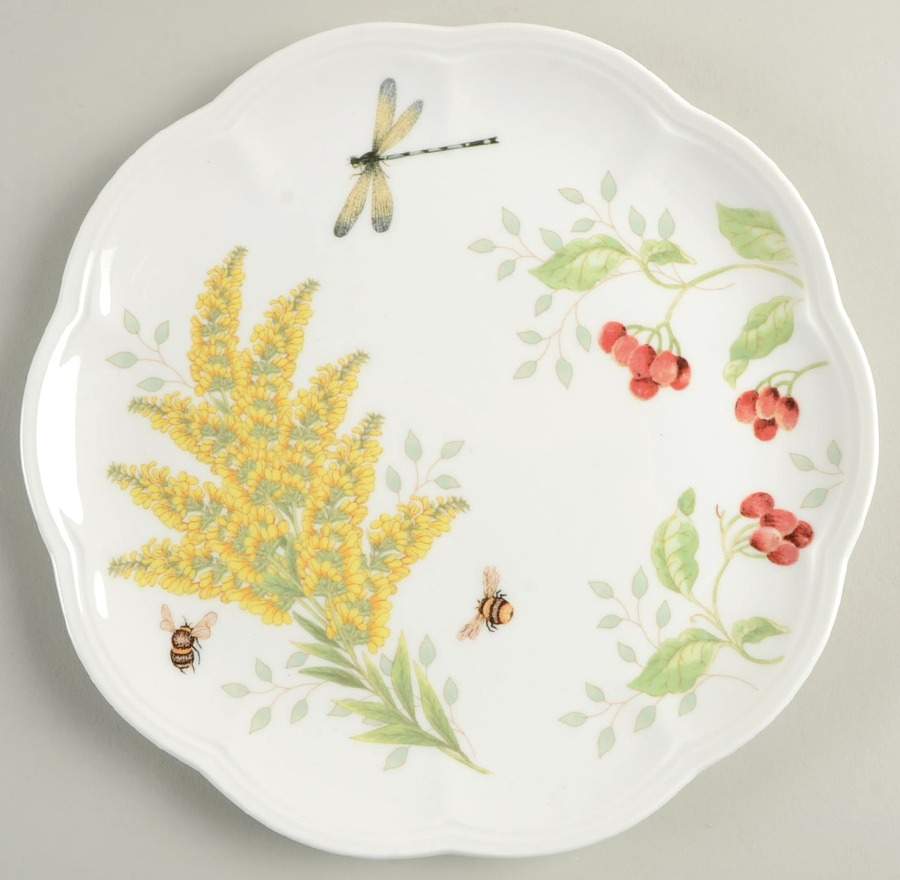 Butterfly Meadow Harvest Salad Plate by Lenox-1