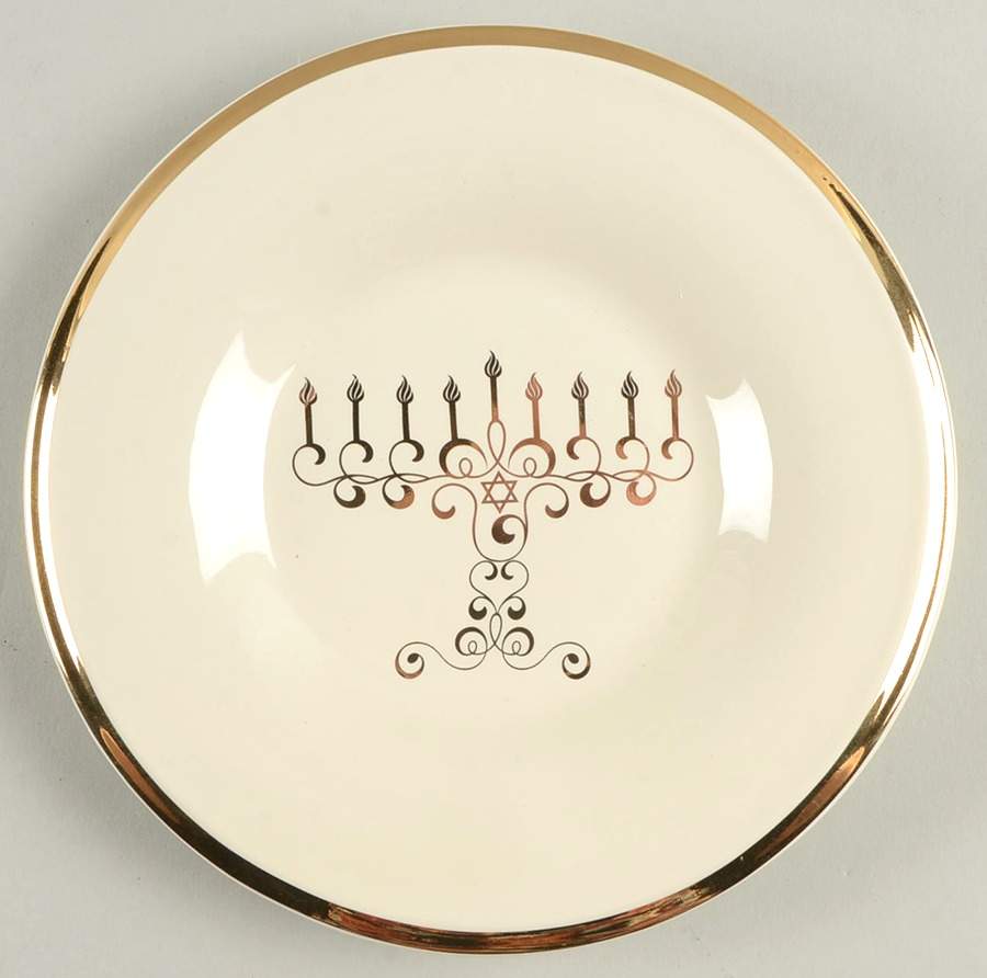 Festival of Lights Dessert/Pie Plate by Lenox-1