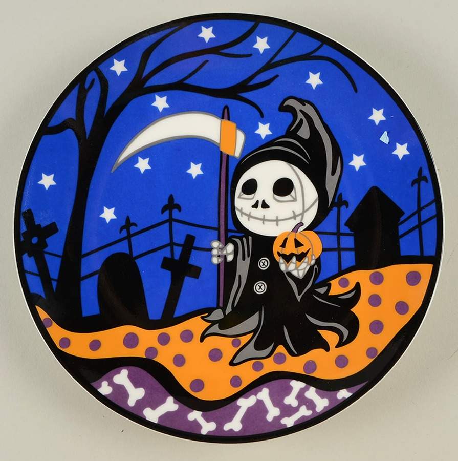 Halloween Characters Dessert/Pie Plate by Lenox-1