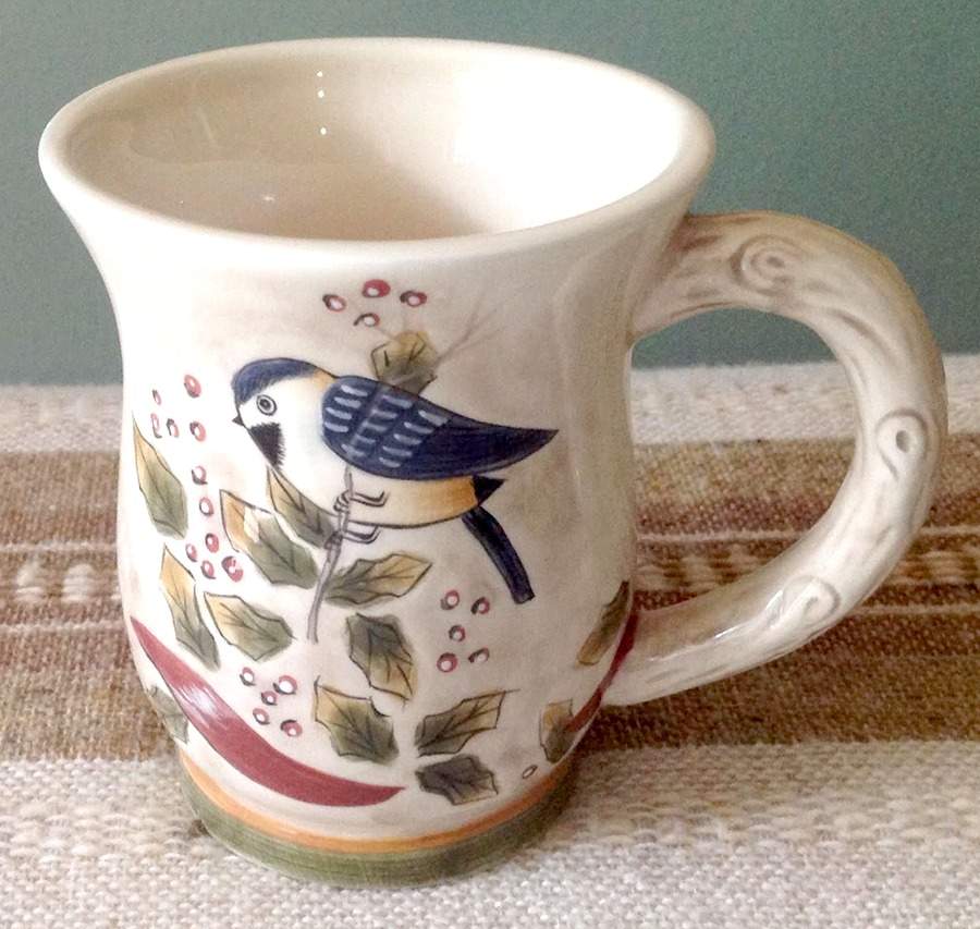 Chickadee Mug by Lillian Rose-1